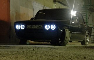 ангельские глазки на ваз 2106